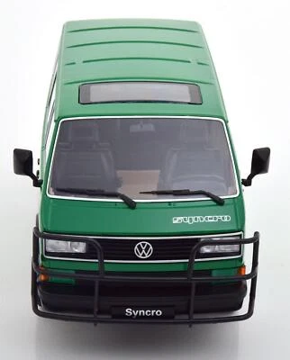 Volkswagen VW T3 B Bus Syncro Modèle 1:18 Kk Échelle KKDC180965 Vert Neuf - Photo 1/4