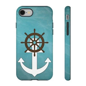 Boot Anker & Helm Rad, robuste Handyhülle für iPhone, Samsung, Pixel - Segeln - Bild 1 von 285