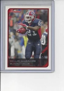 2006 Topps Bowman White Willis McGahee #47/125 Buffalo Bills - Foto 1 di 1