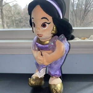 Vintage Disney Parks Fairy Tale Beginnings Jasmine Aladdin Plush Stuffed Toy 12” - Picture 1 of 7