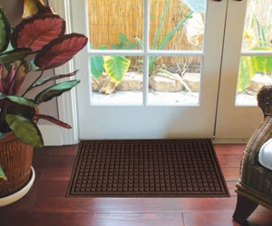 3' x 4' Brown Mat Heavy Duty Entrance Entry Front door .Mats - Picture 1 of 3