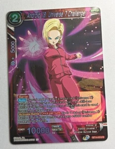 Android 18, Universe 7 Challenger - BT14-013 R - Rare FOIL Cross Spirits DBS - Foto 1 di 1