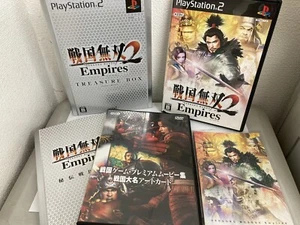 PS2 Sengoku Musou 2 Empires Treasure Box Samurai Warriors 2006 japan KOEI - Picture 1 of 13