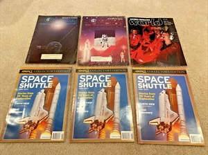 Vintage Lot Space Magazines Odyssey Collector's Edition Space Shuttle 1980s+ - Picture 1 of 24