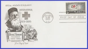 USA4 #1239 U/A ARTMASTER FDC   Red Cross Centennial - Picture 1 of 1