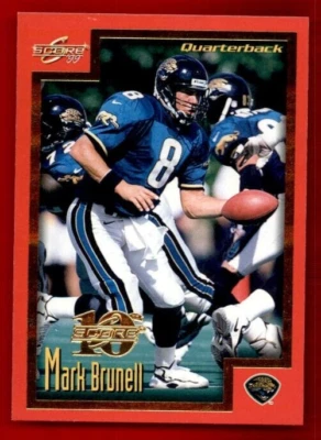 1999 Score Showcase #129 Mark Brunell /1989 - Image 1 of 2