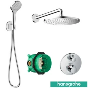 Hansgrohe Croma Chrome 280 1Jet Shower system with Ecostat S Thermostatic - Picture 1 of 9