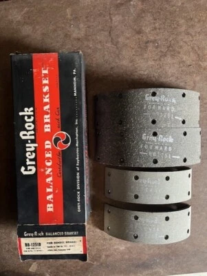 BRAKE LININGS 1954 Nash Statesman 5440 - Imagem 1 de 4