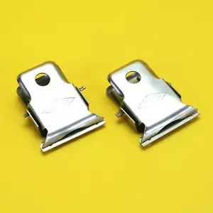 Posso Stainless Steel 35mm Film Drying Clips Set of 2x - 1 Weighted 1 Unweighted - Picture 1 of 5