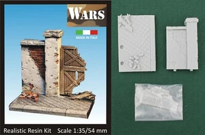 WARS 17-35 Muretto con pilastro kit guerra diorama WW2 Wall with pillar 1:35 - Imagen 1 de 1