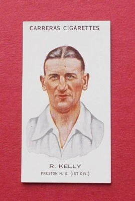 ORIGINAL CIGARTTE CARD BY CARRERAS - FOOTBALLERS 1934 - Image 1 of 2