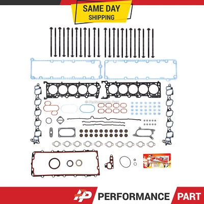 Full Gasket Set Head Bolts for 03-12 Ford F350 F450 E350 E450 F550 6.8 - Image 1 of 4