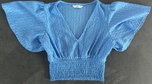 w.NEU ღღ ONLY ღღ T-Shirt / Bluse ღღ Gr. XS ღღ blau - Bild 1 von 4