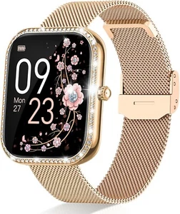 Montre Connectée Smartwatch Appel Bluetooth 130+ Modes Sport Cardio SpO2 Sommeil - Photo 1/8