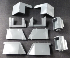 Leman Russ Tank Side Sponsons Full Set Warhammer 40K Astra Militarum Model Parts - Picture 1 of 3