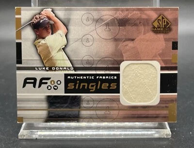 2003 SP GAME USED AUTHENTIC FABRICS LUKE DONALD PLAYER-WORN SHIRT #AF-DO - Image 1 of 2