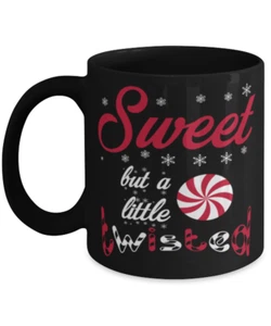 Lustige Weihnachtstasse süß, aber ein wenig verdreht - Bild 1 von 2