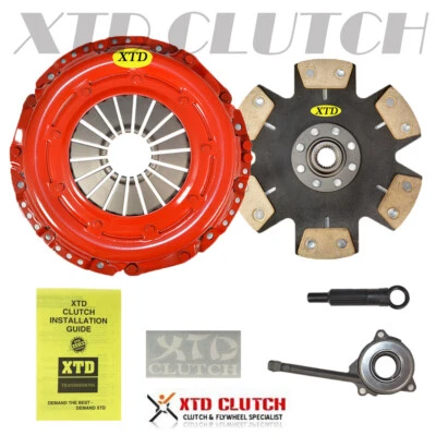 XTD STAGE 3 CLUTCH KIT JETTA GOLF BEETLE AUDI TT 1.8T TURBO 2.8L VR6 DOHC 6SPEED - Image 1 of 4