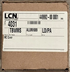 LCN 4031 LD/PA AL Door Closer,Heavy Duty,Hydraulic - Picture 1 of 1