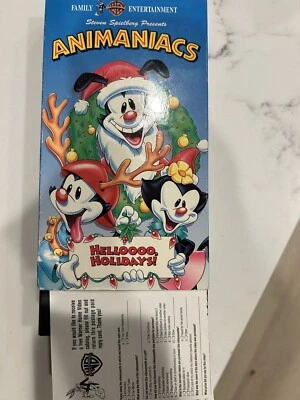 Animaniacs - Heloooo, Holidays (VHS, 1994) With Original Mailer - Image 1 of 2