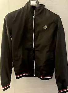 CHAQUETA NEGRA LIGERA CON CREMALLERA NEGRA FORRADA POLIÉSTER/ALGODÓN SCHOTT N... - Imagen 1 de 5