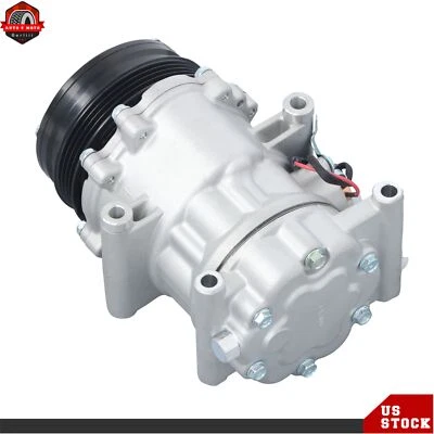Fit for Honda Civic del Sol 1.6L 1994-96 1997 A/C Compressor w/ 4 Pulley Groove - Image 1 of 4