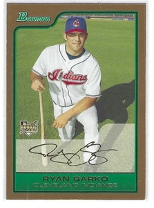 Ryan Garko 2006 Bowman Gold RC Karte # 215 - Bild 1 von 4