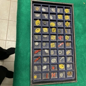 50  Unique Vintage Tobacco Tags, case is not included - Picture 1 of 22