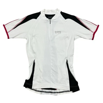 Gore Bike Wear Jersey Mens XS White Black Red Cycling Road Bike Race - Image 1 of 4