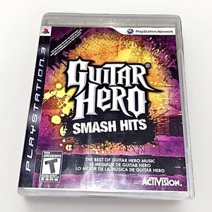 Guitar Hero: Smash Hits (Sony PlayStation 3 2009) PS3 COMPLETE Manual CIB Tested - Picture 1 of 3