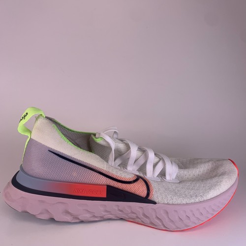 Scarpe da corsa Nike React Infinity Run Flyknit CW5636 100 bianche da donna taglia 9 5