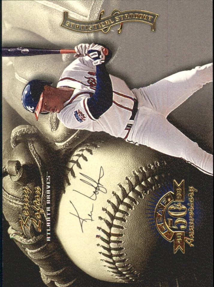 1998 Leaf Statistical Standouts #20 Kenny Lofton /2500 - NM-MT - Image 1 of 2