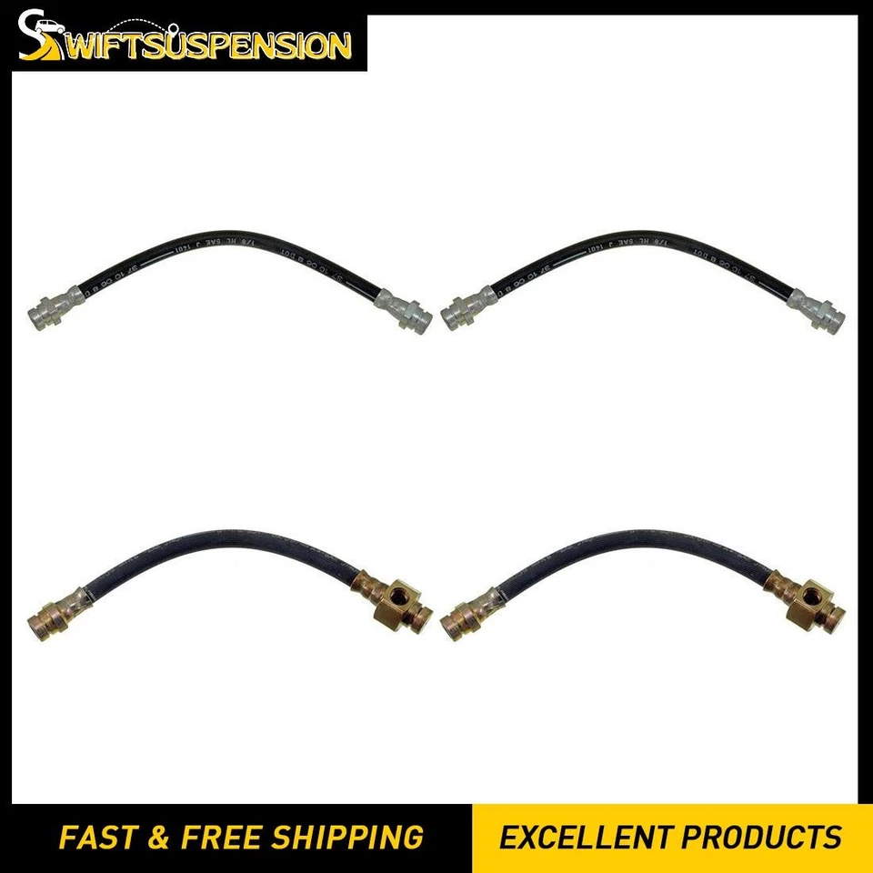 Manguera hidráulica de freno delantero y trasero Dorman para Honda Civic 1975 1978 1979 Foto 1 de 4