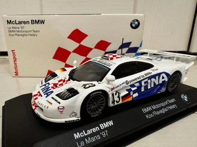 Modellino auto Minichamps 1/43 McLaren BMW Le Mans 1997 Team Kox - Immagine 1 di 4