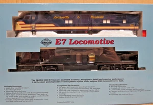 Proto 2000 21113 L&N 761 E7 DCC Ready Mars Light MIB HO - Bild 1 von 10
