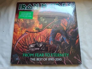 IRON MAIDEN FEAR TO ETERNITY 3LP PICTURE DISC VINYL 2011 *SEALED MINT* - Picture 1 of 3