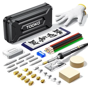 96pcs Wood Burning Kit, Professional Wood Burner Pen Tool, Creative Tool Set - Picture 1 of 6