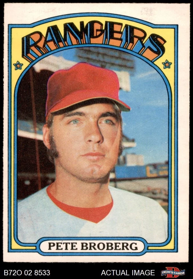 1972 O-Pee-Chee #64 Pete Broberg Rangers RC 6 - EX/MT - Image 1 of 1