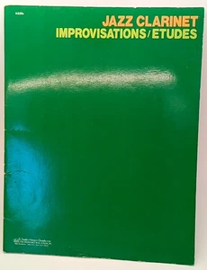 Jazz Clarinet Improvisations / Etudes by Jay Arnold (1976, Charles Hansen) - Picture 1 of 3