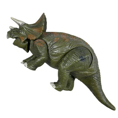 Juguete de dinosaurio Hasbro verde vintage Jurrasic Park 3 Triceratops JP III 1997 Foto 1 de 4