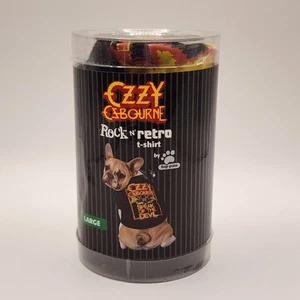 Top Paw brand "Rock N' Retro" dog t-shirt, OZZY, Large - Picture 1 of 4