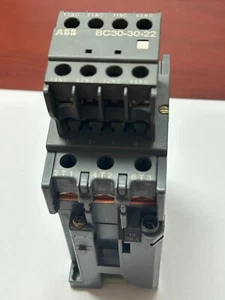 ABB BC30-30-22 Contactor 45A 600V 3P Coil 24V Type BC30 - Picture 1 of 4