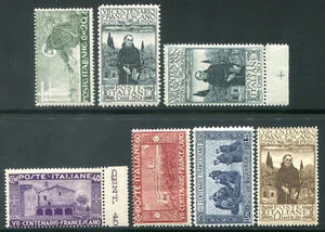 1926 Regno San Francesco serie 7 valori nuovi spl MNH ** - Imagen 1 de 1