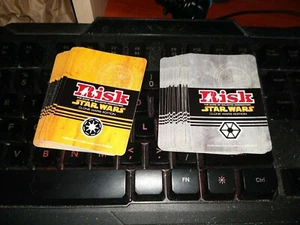 '05 Star Wars Risk Clone Wars Board 30 Republic & 29 Separatist Faction cards - Picture 1 of 1
