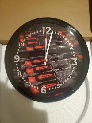 Reloj de pared Snap on Tools con caja - Alimentado por batería NUEVO. Foto 1 de 3