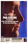 PHIL COLLINS 1982 TOUR AFFICHE ORIGINALE DE CONCERT ALLEMAND GENESIS I MUST BE GOING