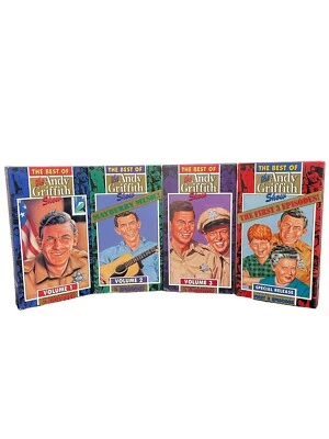 The Best of the Andy Griffith Show 4 VHS set + 2 BONUS tapes - Image 1 of 2