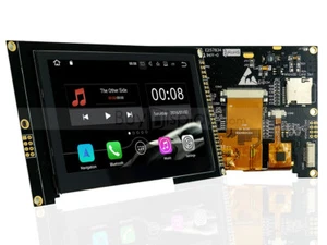4.3" inch TFT LCD Display Capacitive Touchscreen w/RA8875,Pin Header,Tutorial - Picture 1 of 5