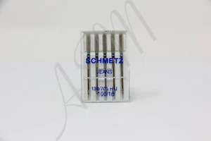 Schmetz 130/705H-J Size 100/16 Jeans Household Sewing Machine Needles (5 Pack) - Picture 1 of 1