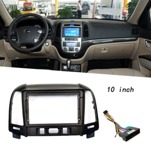 Best Fascia Stereo Radio Bezel Panel Frame Trim For HYUNDAI Santa Fe 2006-2012 - Picture 1 of 1